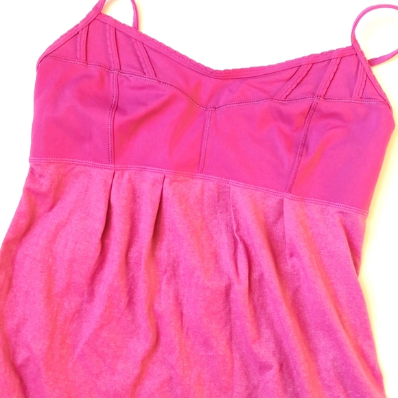 Lululemon Athletica Fuschia Pink Running Tank Top / SIZE 6 - Picture 2 of 6